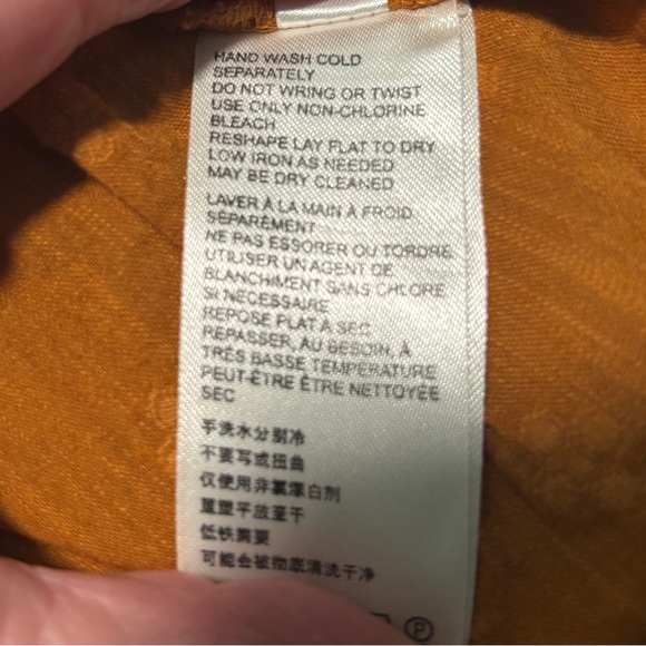 Free People Lina Folk Gypsy Peasant Festival Floral embroidered crochet top - Picture 9 of 9